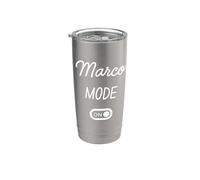 Mode Marco Activé Nom Drôle Gobelet isotherme en acier inoxydable double paroi