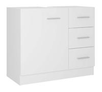 &Mode Meuble sous-Lavabo - Armoire d'évier - Blanc 63x30x54 cm - bois d'ingénierie Sale833593