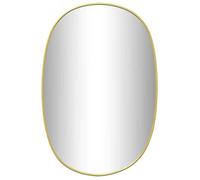 &Mode Miroir Suspendu Décoratif - Miroir mural Doré 50x35 cm Sale427570