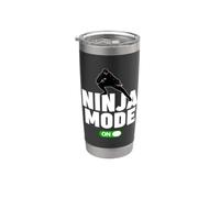 Mode Ninja activé Gobelet isotherme en acier inoxydable double paroi