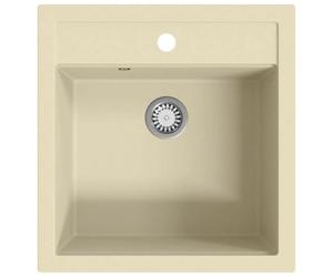 Mode Quincaillerie - vidaxl - Évier de cuisine Granit Seul lavabo Beige - pour maison N1B4153