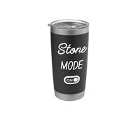 Mode Stone Activé Nom Drôle Gobelet isotherme en acier inoxydable double paroi