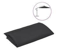 &Mode Toile de Rechange/ Tissu de remplacement pour parasol déporté -noir 300 cm Sale572513