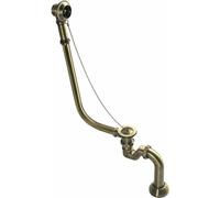 Polysan - Set de bain pour installation à l’extérieur, chaîne, siphon inclus, bronze 71690