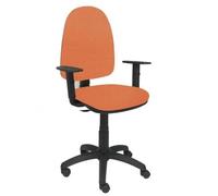 Chaise de bureau AYNA - accoudoirs réglables - Marron