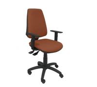 Modèle 14SBALI363B10 CP Chaise de bureau ergonomique avec mécanisme synchrone et réglable en hauteur Assise et dossier rembourrés Marron