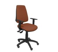 Modèle 14SBALI363B10RP CP Chaise de bureau ergonomique avec mécanisme synchrone, réglable en hauteur et roues de parquet Assise et Marron