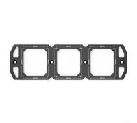 Modèle de boîte métallique de type 86 en alliage d'aluminium de 5,7 mm | Construction robuste, résiste aux abus de boîte à outils, ne se déforme pas, finition noire, longue durée de vie
