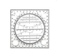 Modèle De Dessin Rotatif Multifonctionnel, Conception Artistique, Construction D'Architecte, Géométrie Stéréo, Cercle, Dessin, Règle D'Échelle De Mesure