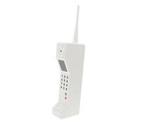 Modèle de Téléphone Rétro Ancien en Fer Blanc, Détail Réaliste