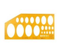 Aristo Gabarit ellipses AR5017 – Pochoir isométrique – Import Allemagne