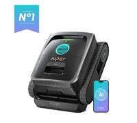 Aiper Scuba V3 Robot nettoyeur de piscine sans fil avec vision IA et contrôle via application, nettoyage du fond, parois et ligne d'eau, filtre ultra-fin 3 µm, système de 6 moteurs, pour piscines jusq