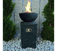 MODENO Insert de cheminée à gaz Kupe env. 53x53xH97 cm