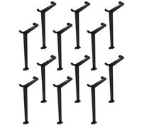 Modérateur de Branches Réglable pour Plantes, Lot de 20 Pièces en Pe Noir | Haute Dureté, Résistant aux Contraintes, Usage Intérieur et Extérieur, pour Prunier