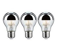 Modern Classic Edition Standard 230 V Ampoule LED Calotte réflectrice E27 3x600lm 3x6,5W 2700K Calotte argentée Calotte argentée G