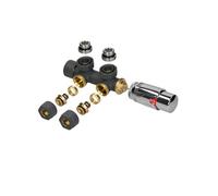 Modern Thermostat Kit de Raccordement Universal Couleur Anthracite - Valve