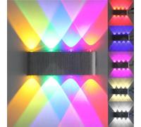 Moderne 8W 8 LED Lumière escalier mural vers le haut Applique murale Accueil Intérieur 110-240V - Blanc Chaud
