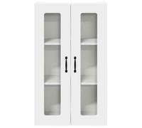 Moderne Armoire mural de cuisine, SWEETY Cabinet cuisine, avec étagère, Blanc 60x31x100 cm BB1987