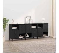 Moderne Buffets 3 pcs,Buffet bahut - Commode/Buffet salon contemporain - Chêne noir 60 x 35 x 70 cm Bois d'ingénierie@FR(715643）