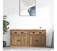 Moderne Buffets avec tiroir 2 pcs,Buffet bahut - Commode/Buffet salon contemporain - Chêne artisanal 70 x 35,5 x 67,5 cm@FR(397122）