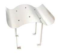 Moderne Capot de cheminée Acier inoxydable 40 x 40 x 36 cm Accessoire pour cheminée @EU44900