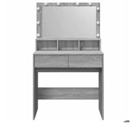 Moderne Coiffeuse pour Chambre - jill's - avec LED - sonoma gris 80x41x134,5 cm CCC479