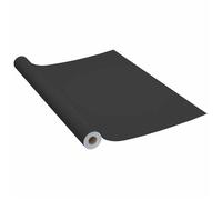 Moderne Film autoadhésif pour meubles Noir 500x90 cm PVC, Film pour vitrage @EU33768