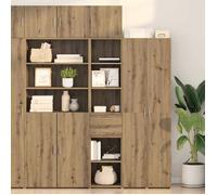 Moderne Haut Armoire - Commode/Buffet Haut contemporain - avec tiroir Chêne artisanal 40 x 42,5 x 185 cm@FR(795913）