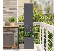 Moderne Jardinier avec Panneau - Jardinière paravent extérieur Décoratif Anthracite 32 x 140 cm@FR(1829315)