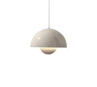 Moderne Lampe Suspendue Minimaliste Bourgeons Fleurs E27 Général-Gris | Réglable en hauteur Design de bourgeons de fleurs Convient pour les restaurants Chambre Bar Intérieur Boutique