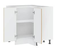 Moderne Placard d'angle de cuisine Porto, SWEETY Meuble bas de cuisine, chêne artisanal 75.5x75.5x81.5 cm BB1093