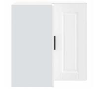 Moderne Placard d'angle mural cuisine Porto, SWEETY Meuble bas de cuisine, blanc bois d'ingénierie, 57x57x60 cm BB1103