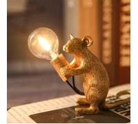 Moderne SELETTI Résine Souris Veilleuses LED E12 Mini Souris Lampes de Table Pour Enfants Chambre Décor À La