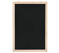 Moderne Tableau noir mural Bois de cèdre 40 x 60 cm, Matériel de présentation @EU34896