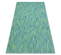 Moderno FISY tapis SIZAL 20776 Zigzag mélange bleu 180x270 cm