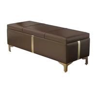 ModernSto Banc ottoman pour chambre à coucher, entrée, salon, bureau ; tabouret de 120 cm pour la maison et économiser de l'espace.