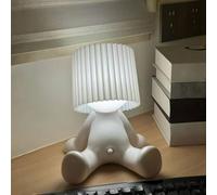 Modest Mike Naughty Night Lamp,OMG That Wiener Switch! Shy Boy Night Light,Humble Mike Lampe coquine Little Shy Man Creative Light, veilleuse créative, cadeau d'éléphant blanc pour adulte (B-White)