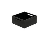 Modify Box 2 pour extensions L 236 x P 236 x H 110 mm, frêne noir / boîte en bois