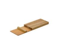 Modify Range-couteaux L 137,5 x P 472 x H 26 mm, chêne clair / Range-couverts en bois