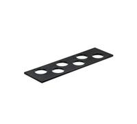 Modify Rangement pour boîtes à épices L 137,5 x P 472 x H 8 mm, frêne noir / Rangement pour couverts en bois