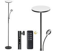 Modlicht 35W Lampadaire LED Dimmable Lampadaires sur pied Salon avec Télécommande & Contrôle tactile, 3000-6000K Moderne
