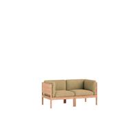 Modular Canapé 2 Places Avec Côtés Chêne/Moss 21