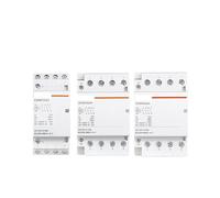 Modular Contactor Automatic 2P 4P 230V 380V Single-phase Three-phase 25A 40A 63A 2NO 2NC 4NO Din Rail RUAJOGYNVM(40A,4NO)