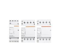 Modular Contactor Automatic 2P 4P 230V 380V Single-phase Three-phase 25A 40A 63A 2NO 2NC 4NO Din Rail CZAOINCU(63A,2NO)