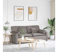 vidaXL Canapé modulable avec coussins taupe