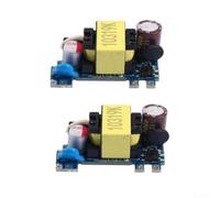 Module AC-DC 5V 2A PCB 36x17mm pour efficace Module AC-DC 5V | Sortie stable 5V, ondulation ≤60mV, pour idéal pour instruments, 2 unités, montage flexible