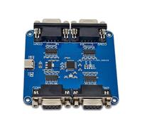 Module adaptateur de débogage RS232 avec entrée USB C, carte de communication à quatre ports pour le service de laboratoire de validation de liaison de périphérique, câblage de réparation de matériel