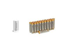 Module Additionnel pour Station Météo Netatmo & Amazon Basics Lot de 20 piles alcalines Type AAA 1,5 V 1340 mAh (design variable)