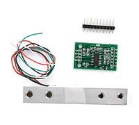 Module amplificateur de cellule de charge HX711 avec capteur de poids de 5 kg, kit de balance électronique à monter soi-même pour projets, capteur de balance de cuisine portable