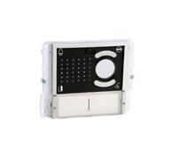Module Audio/Vidéo 2 Boutons D'Appel Ikall Façade Noire - COMELIT 33412